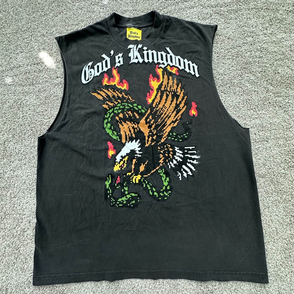 God’s Kingdom shirt vintage black XL